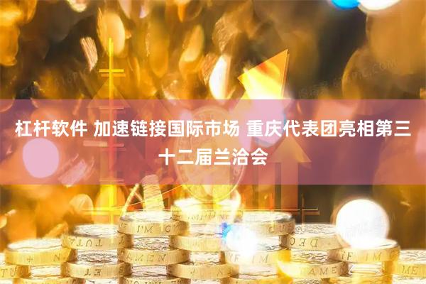 杠杆软件 加速链接国际市场 重庆代表团亮相第三十二届兰洽会